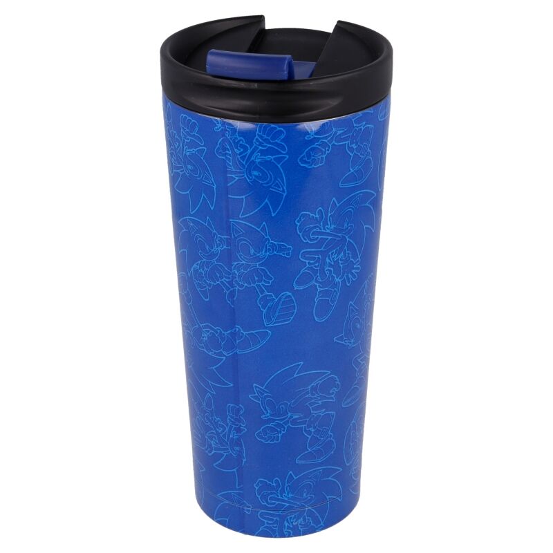 Stor Vaso cafe acero inoxidable Sonic The Hedgehog 425ml (imagen 3 de 5)