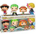 Funko Blister 4 figuras POP One Piece Exclusive