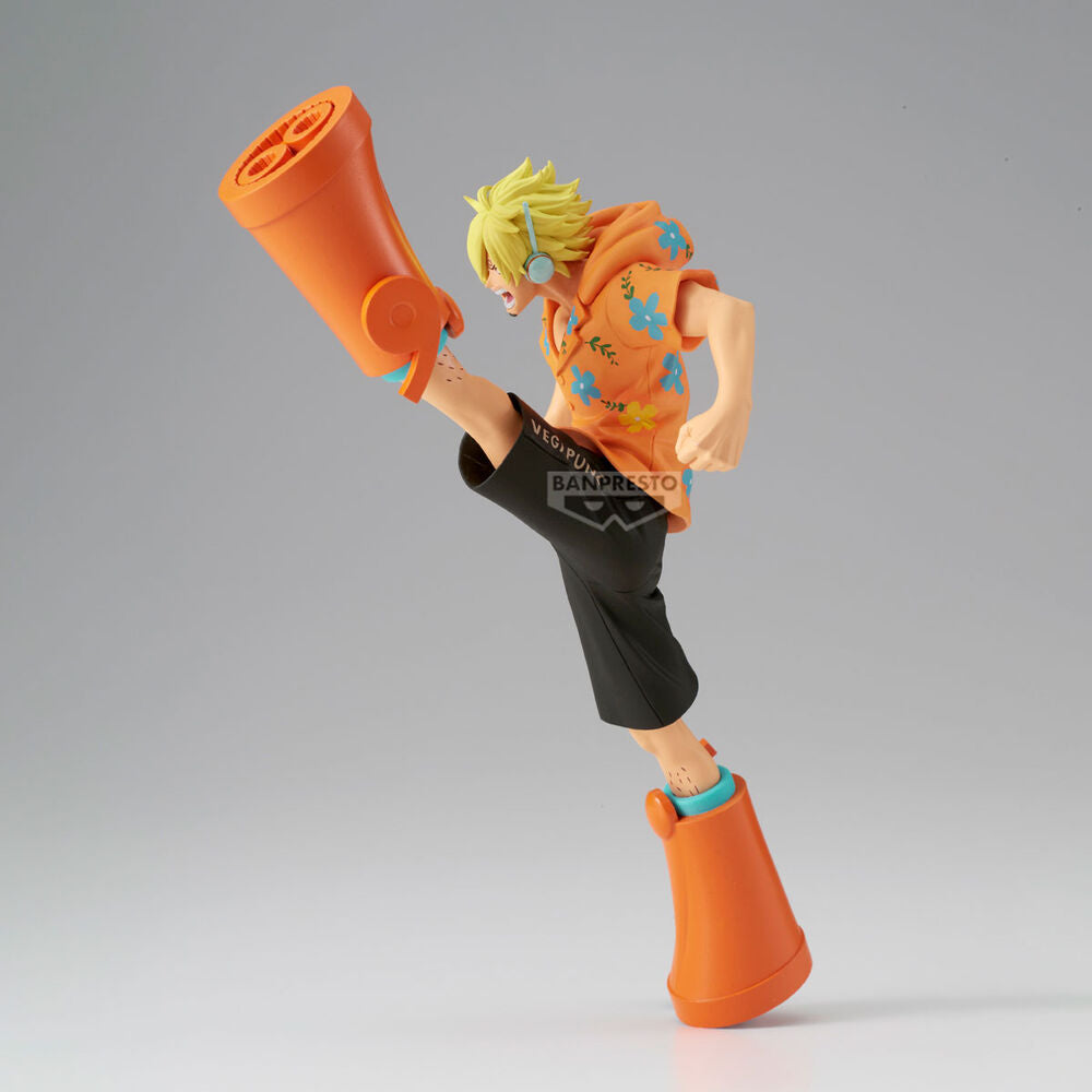 Banpresto Figura Sanji Battle Record One Piece 21cm (imagen 4 de 6)
