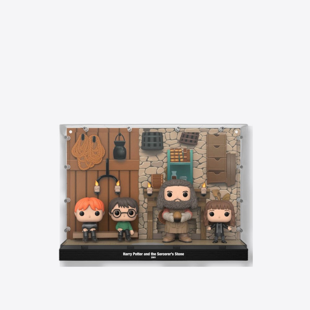 Funko Figura POP Moments Deluxe Harry Potter Hagrids Hut (imagen 5 de 6)