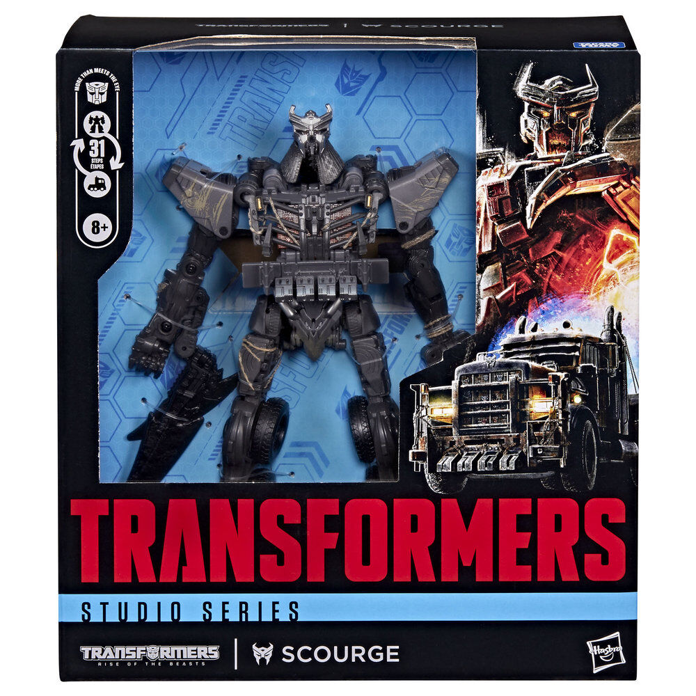 Hasbro Figura Scourge Transformers Rise Of The Beasts - Transformers Studio Series 21.5cm (imagen 2 de 6)