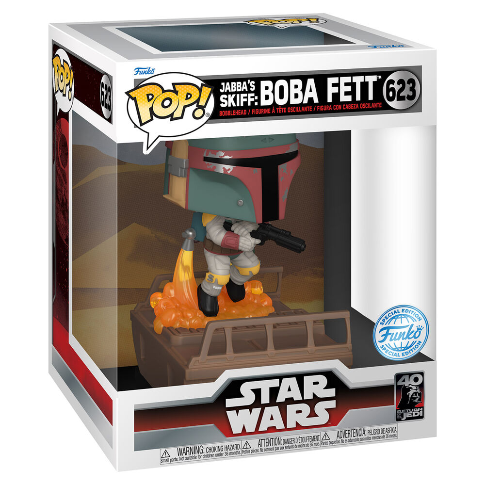 Funko Figura POP Deluxe Star Wars Boba Fett Exclusive (imagen 2 de 3)