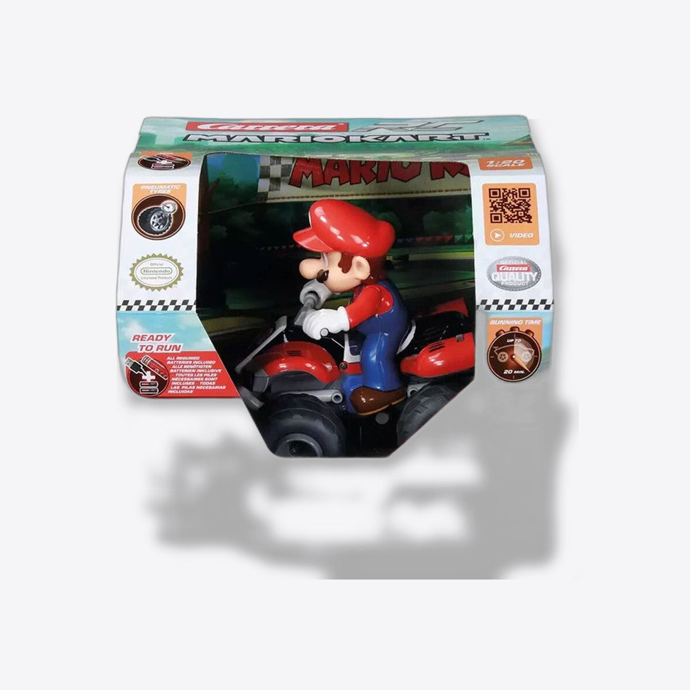 Carrera Moto Quad Mario radio control Mario Kart (imagen 6 de 6)