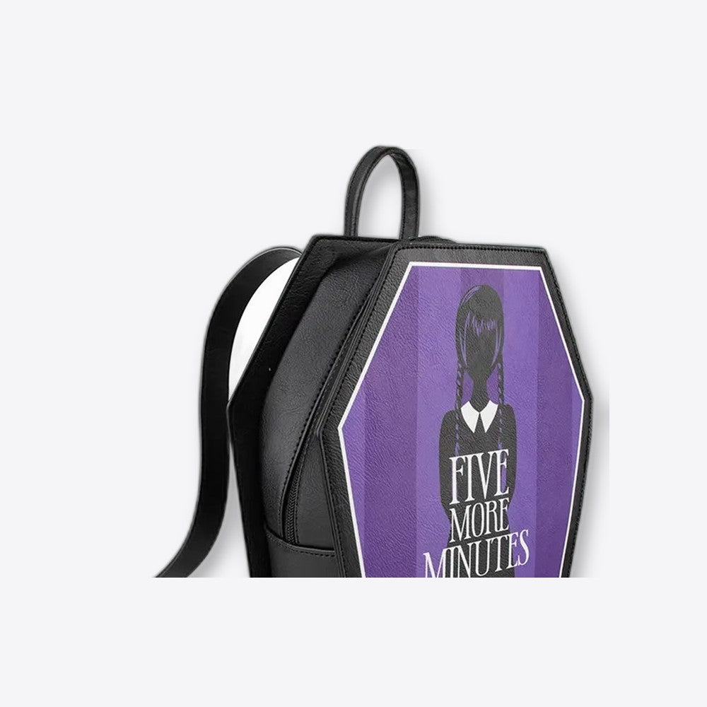 Mochila ataud cinereplicas wednesday addams miercoles (imagen 3 de 6)