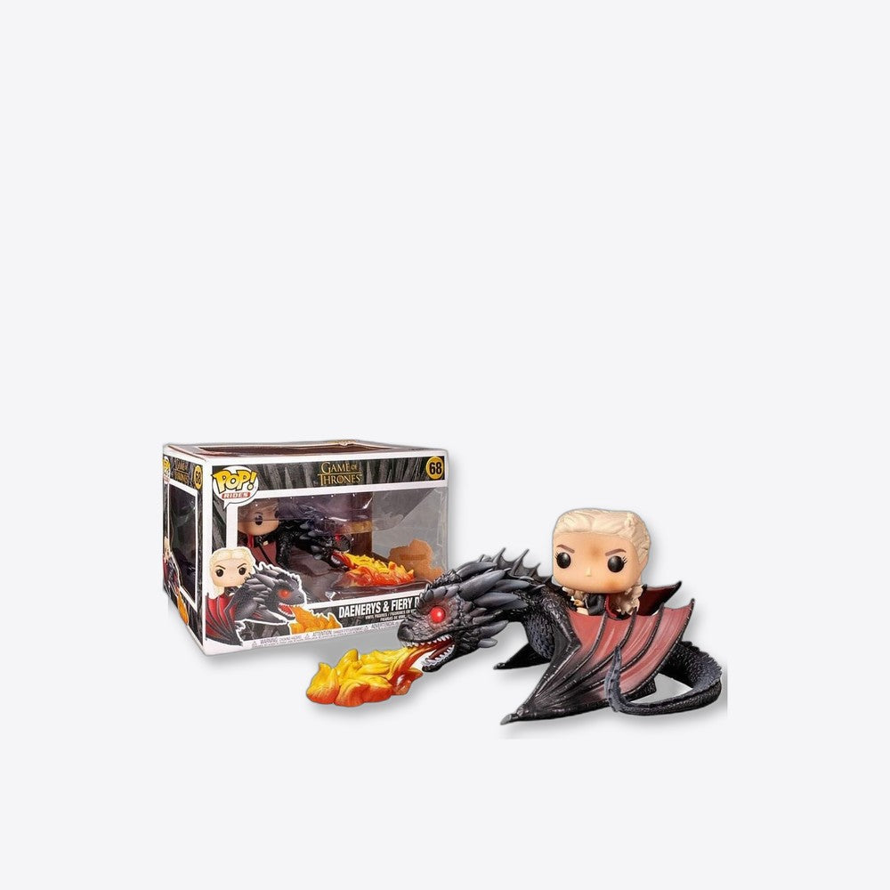 Funko Figura POP Juego de Tronos Daenerys on Fiery Drogon (imagen 5 de 6)