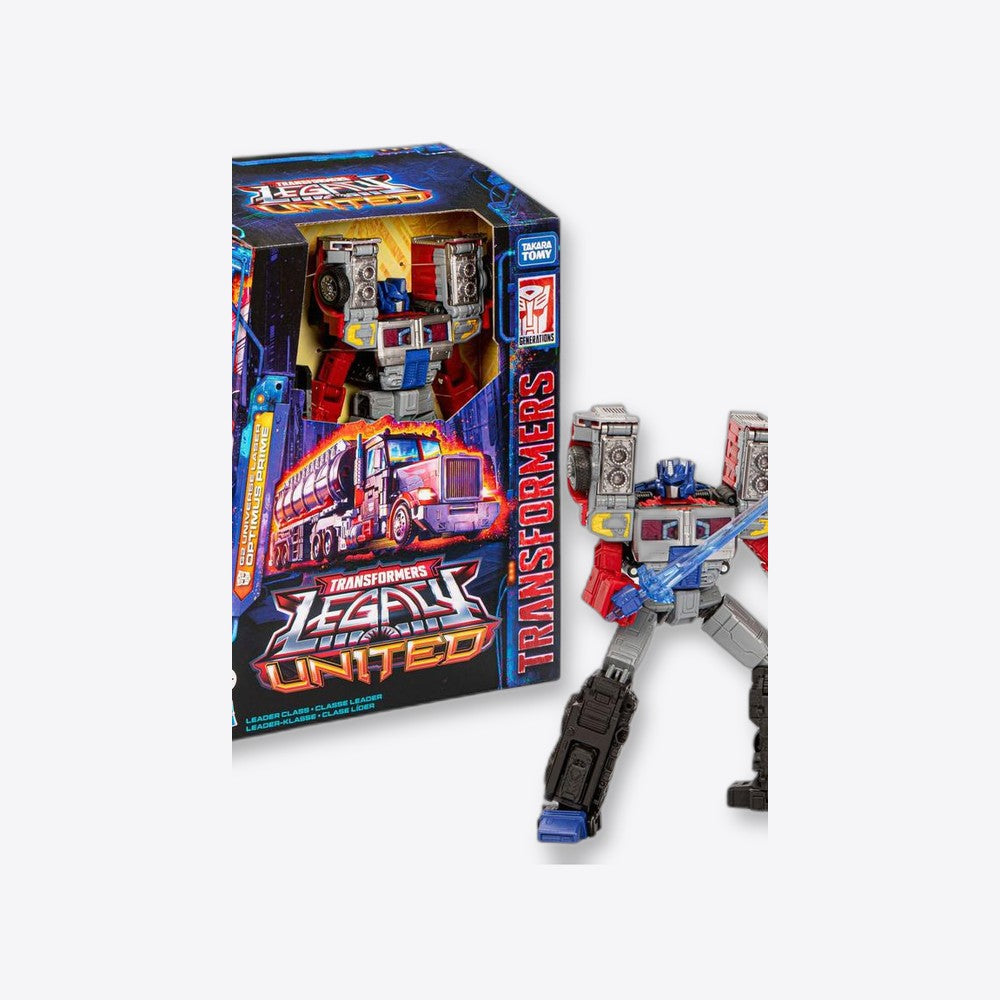 Figura hasbro transformers legaly united leader class optimus prime (imagen 5 de 6)
