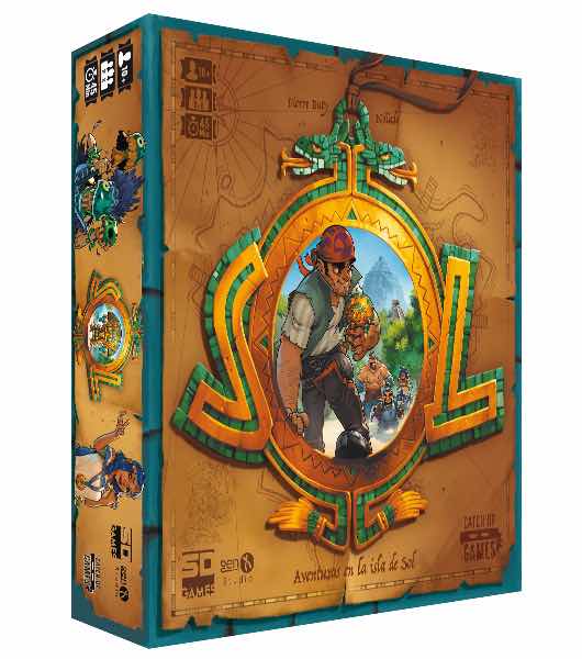 Sd Games Juego de mesa sol: aventuras en la isla de sol pegi 10