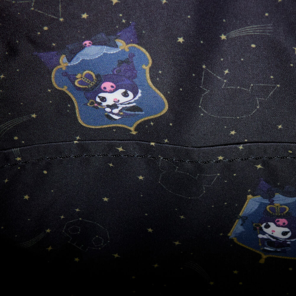 Mochila 20th Anniversary Kuromi Hello Kitty Loungefly 28cm (imagen 5 de 6)
