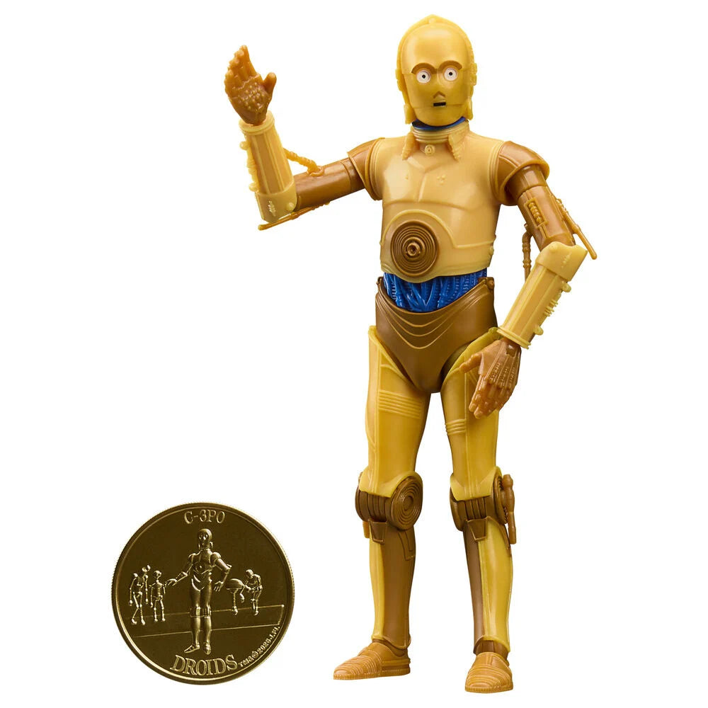 C-3PO Droids The Adventures Of R2-D2 And C-3PO Star Wars - Figuras | Hasbro