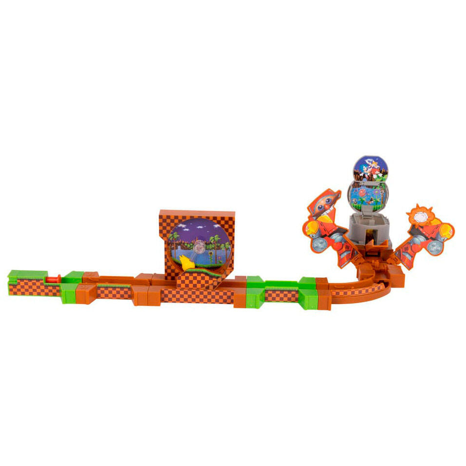 Jakks Pacific Playset Super Sonic Deluxe Go Go Racers Sonic (imagen 5 de 8)
