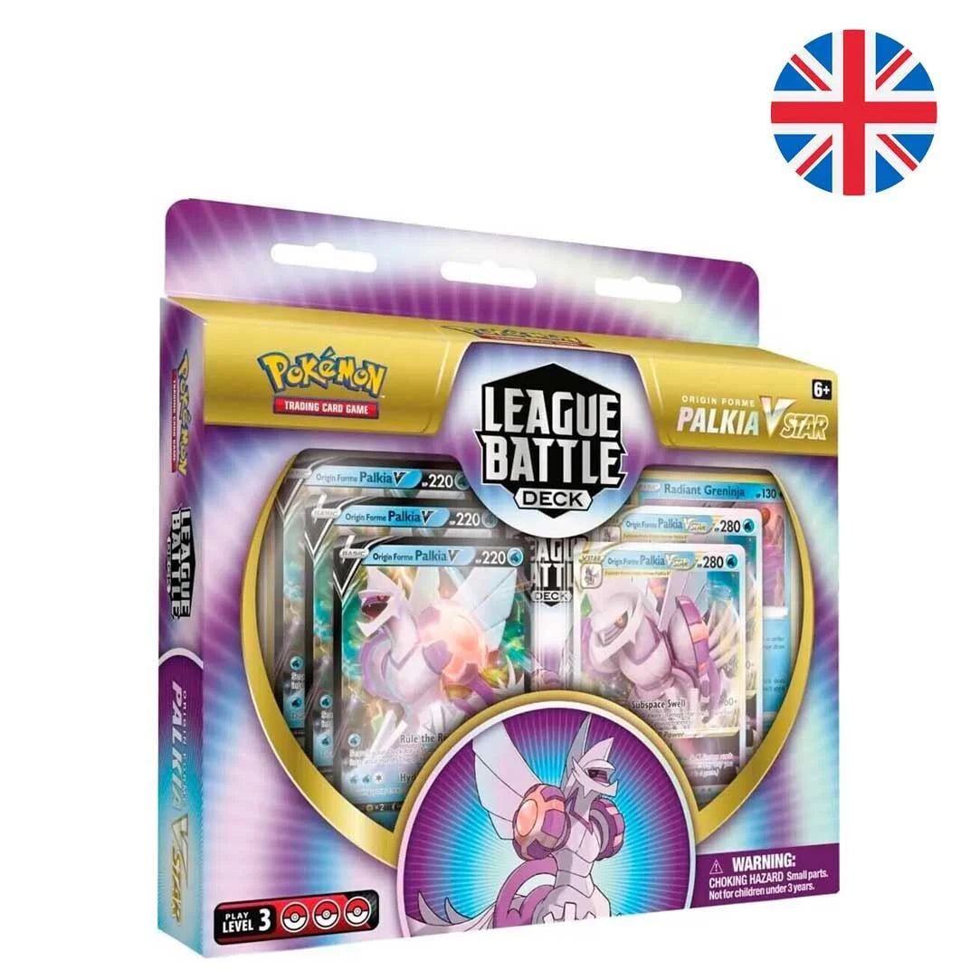 Pokemon Juego De Cartas Blister cartas Palkia Vstar League Battle Deck Pokemon ingles