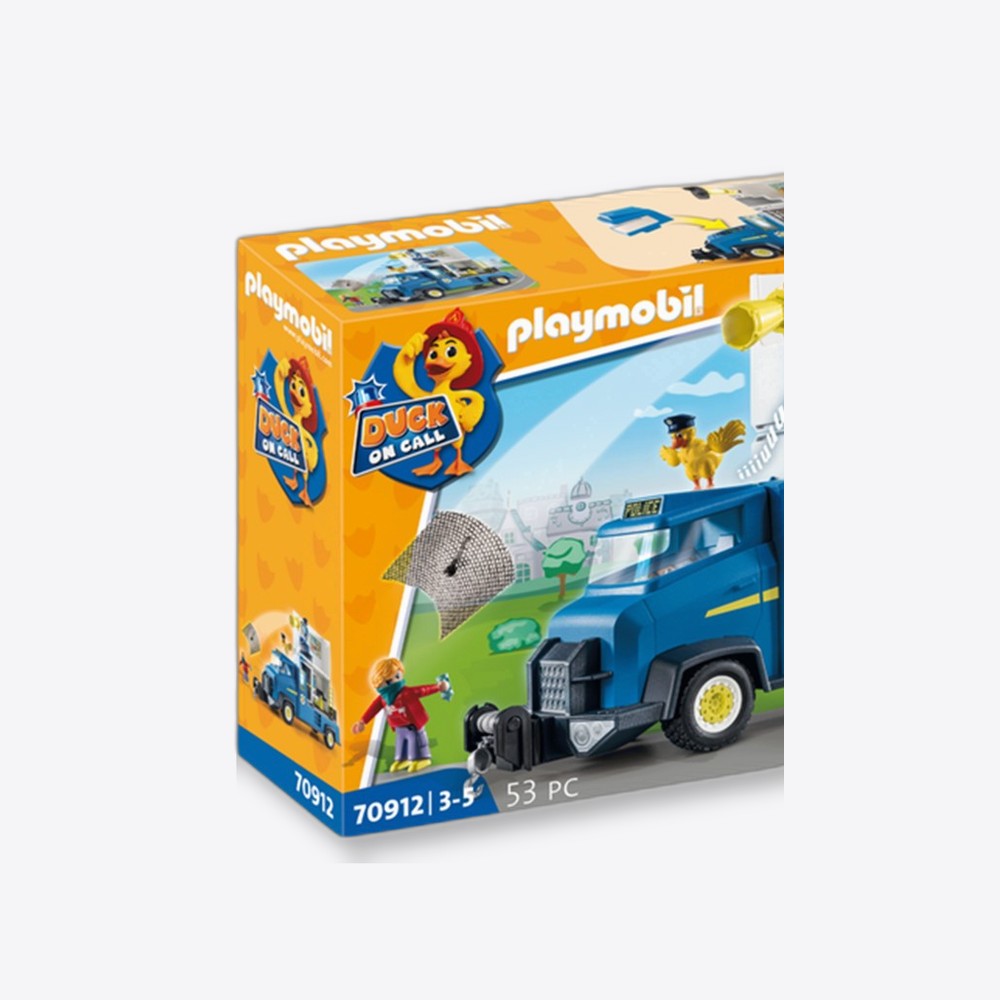 Playmobil duck on call camion de policia (imagen 3 de 6)
