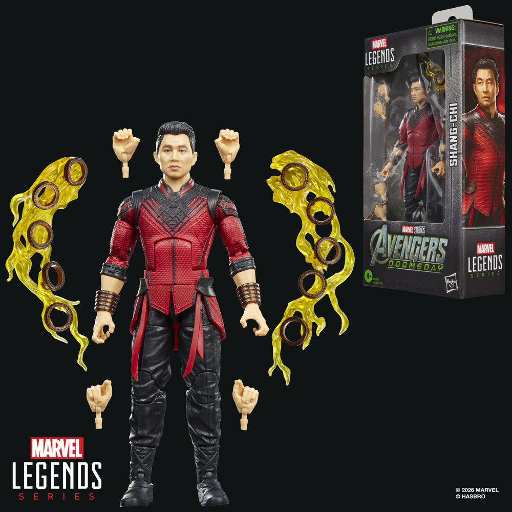 Hasbro Figura Shang-Chi Avengers Doomsday Marvel Legends Series 15cm (imagen 6 de 10)