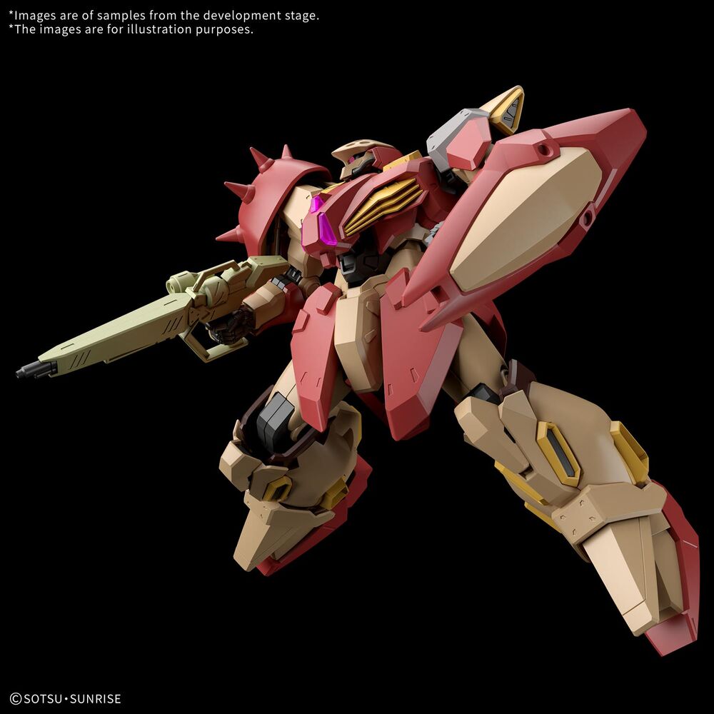 Bandai Hobby Maqueta HG 1/44 Messer Type-M01 Gawman Use Gundam MSG Hathaway the Sorcery of Nymph Circe Gundam (imagen 2 de 3)