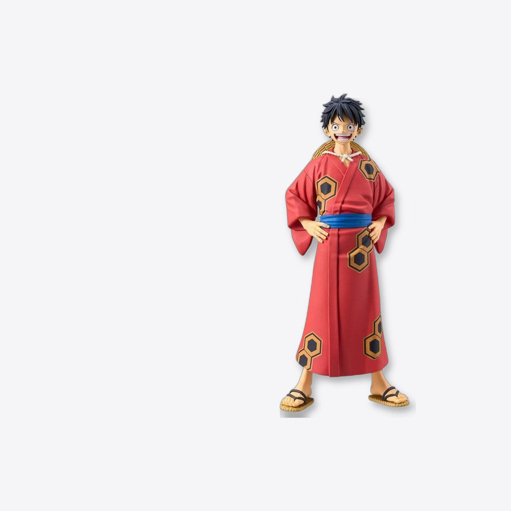 Banpresto Figura Monkey D Luffy Wanokuni Yukata The Grandline Series One Piece 16cm (imagen 4 de 6)