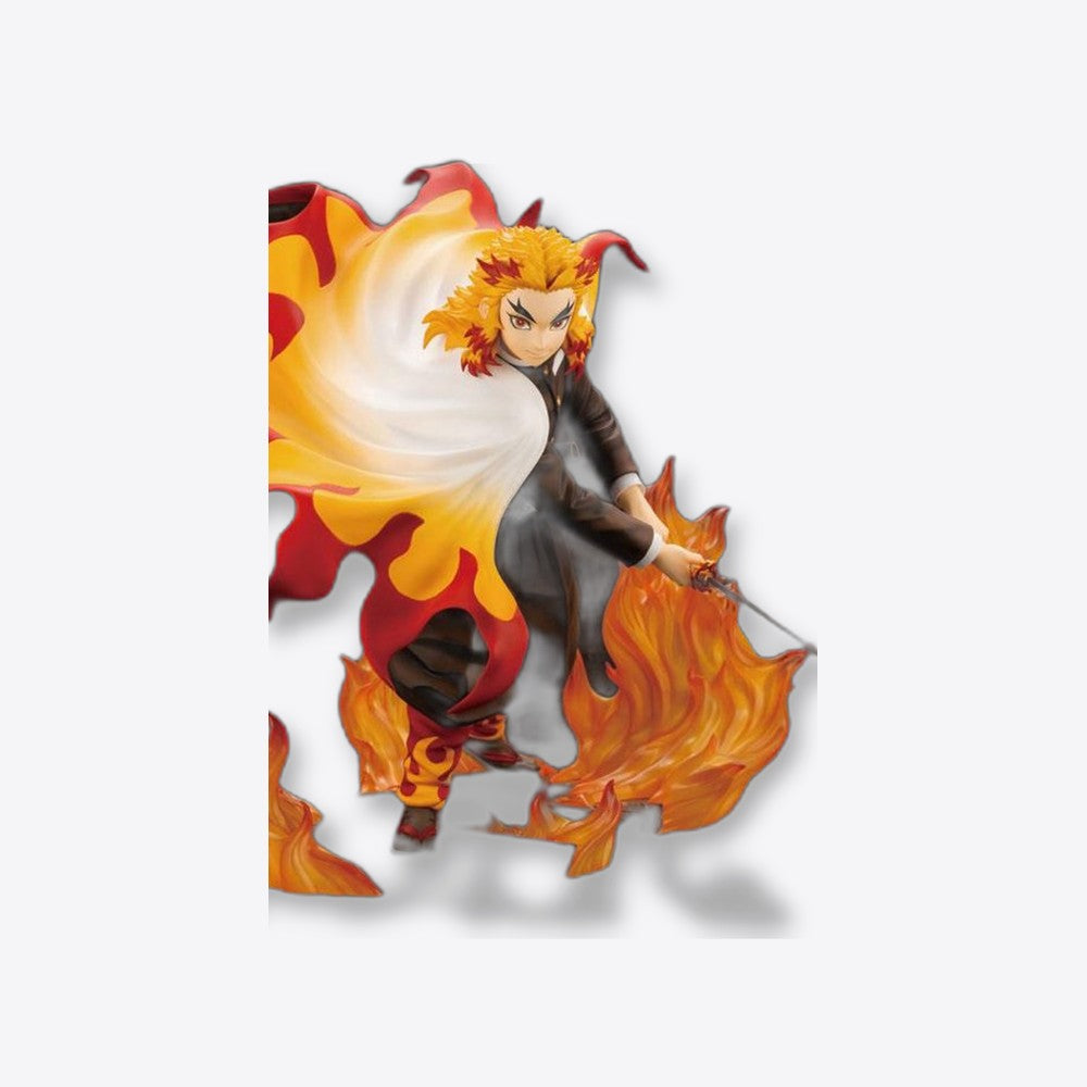 Figura kotobukiya demon slayer kimetsu no yaiba kyojuro rengoku bonus edition (imagen 5 de 6)