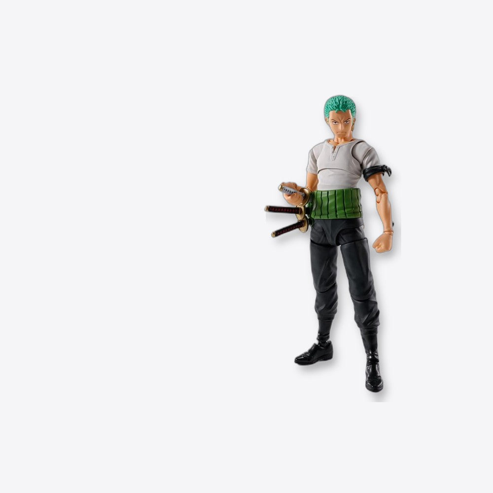 Tamashii Nations Roronoa zoro - romance dawn -  fig. 15 cm one piece sh figuarts re - run (imagen 4 de 6)