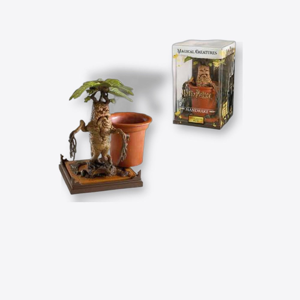 Figura the noble collection harry potter criaturas magicas nº 17 mandragora (imagen 6 de 6)