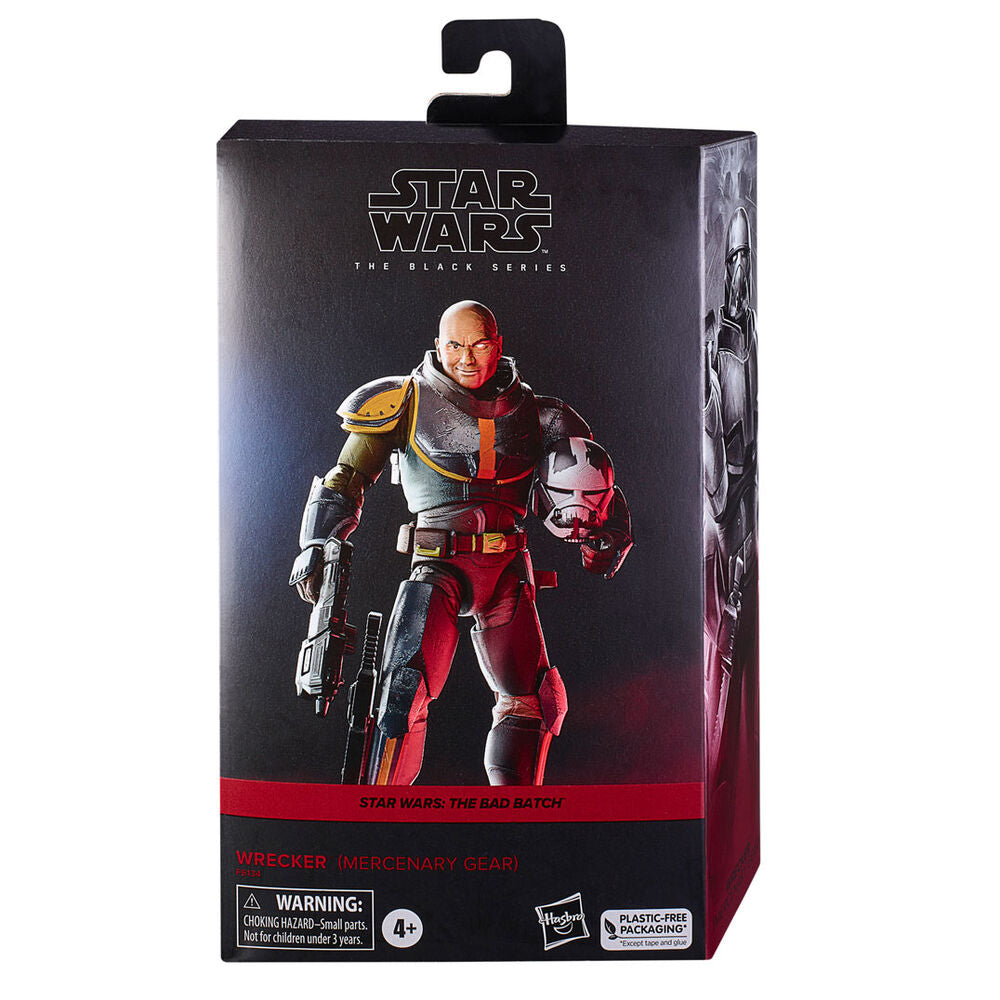 Hasbro Figura Wrecker Mercenary Gear The Bad Batch Star Wars 15cm (imagen 2 de 7)