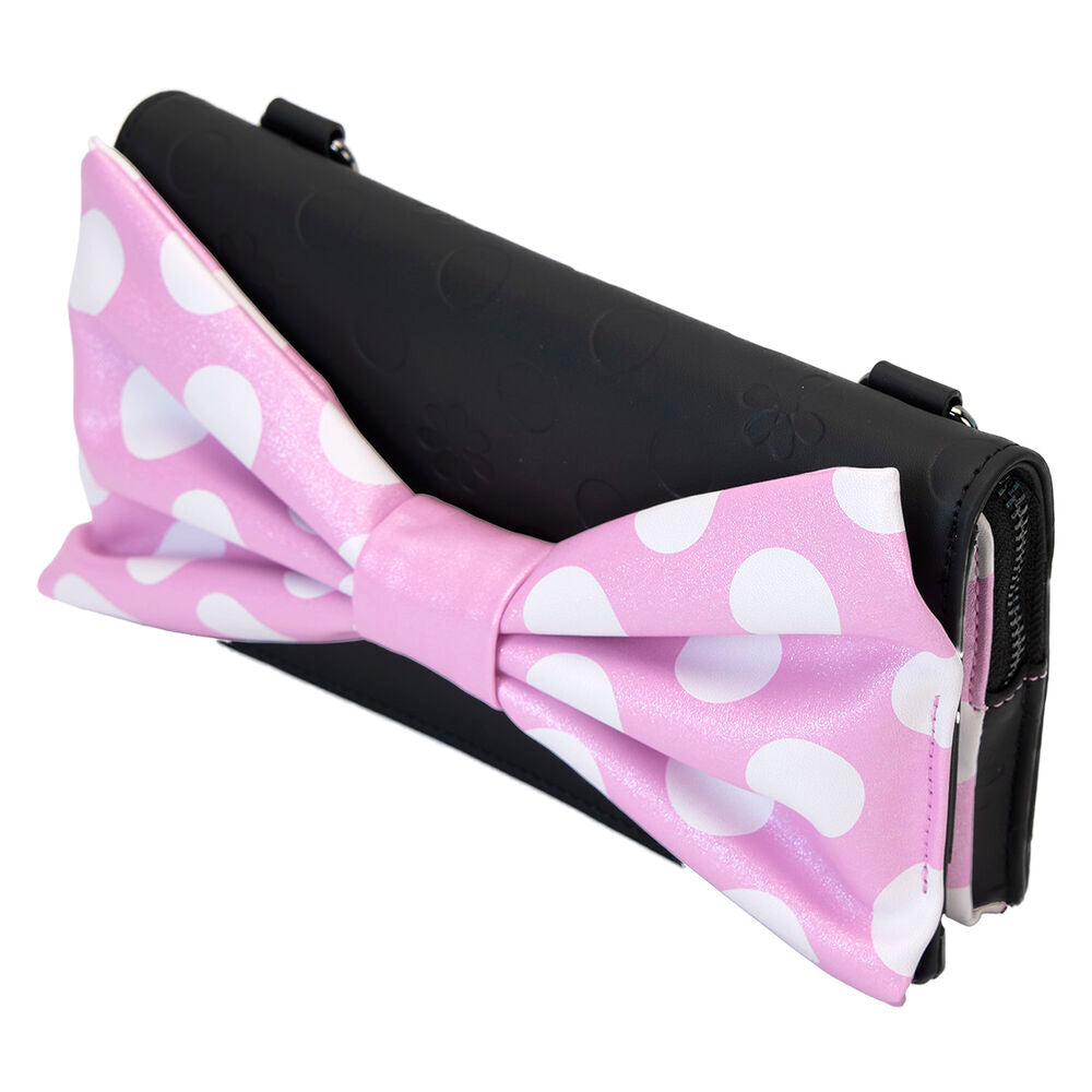 Bolso bandolera Floral Rock the Dots Minnie Disney Loungefly (imagen 7 de 10)