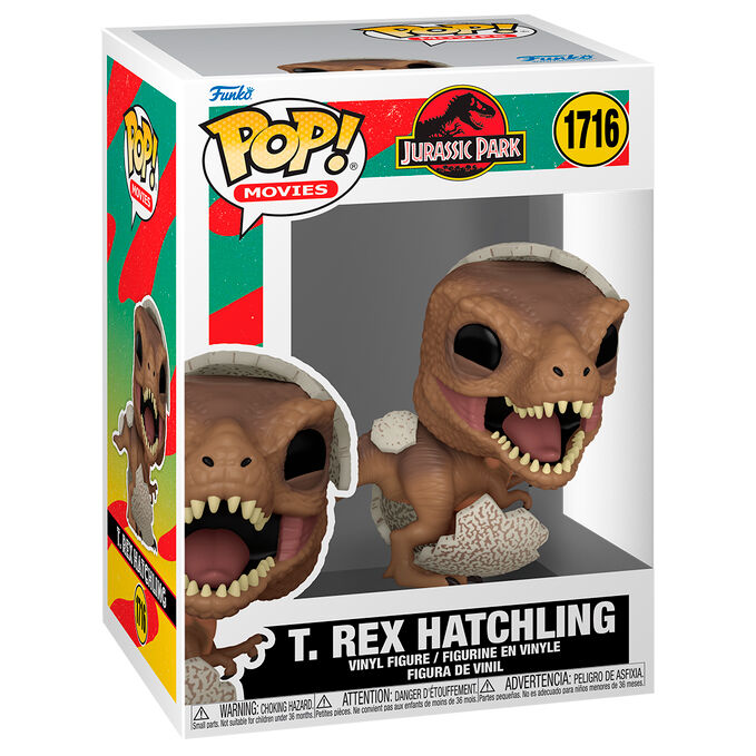 Jurassic Park T-Rex Hatchling - Pop Vinyls | Funko