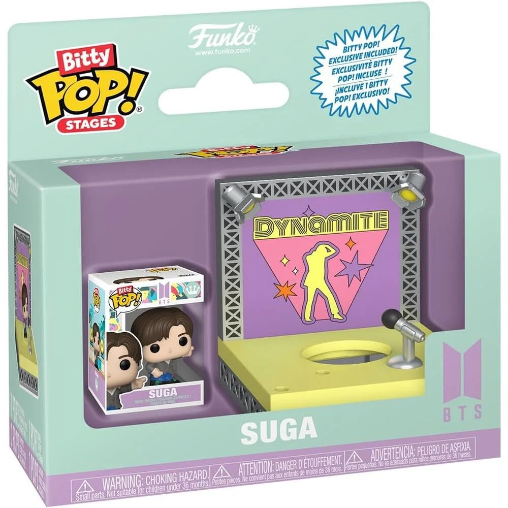 BTS Bitty Stages Figura Dynamite Suga Coleccionable Banpresto