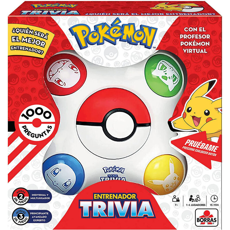 Educa Borras Juego mesa Trivia Pokemon (imagen 2 de 4)