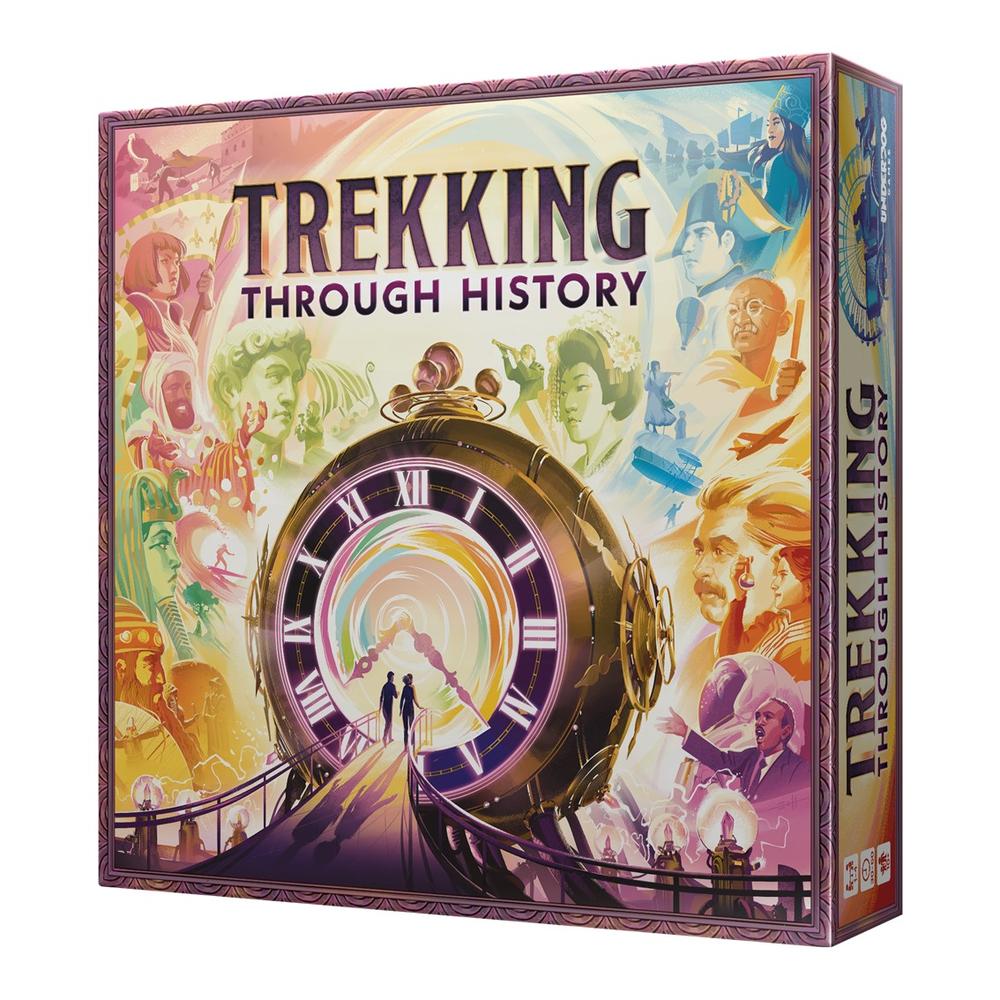 Asmodee Juego de mesa trekking through history edad recomendada 10 años