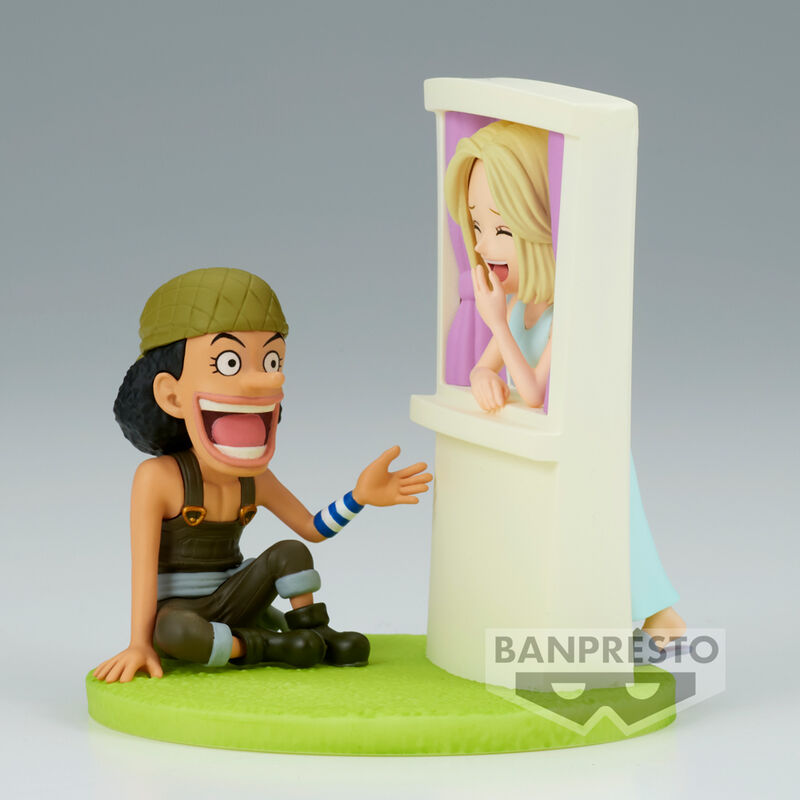 One Piece Usopp & Kaya Figura Log Stories 7cm