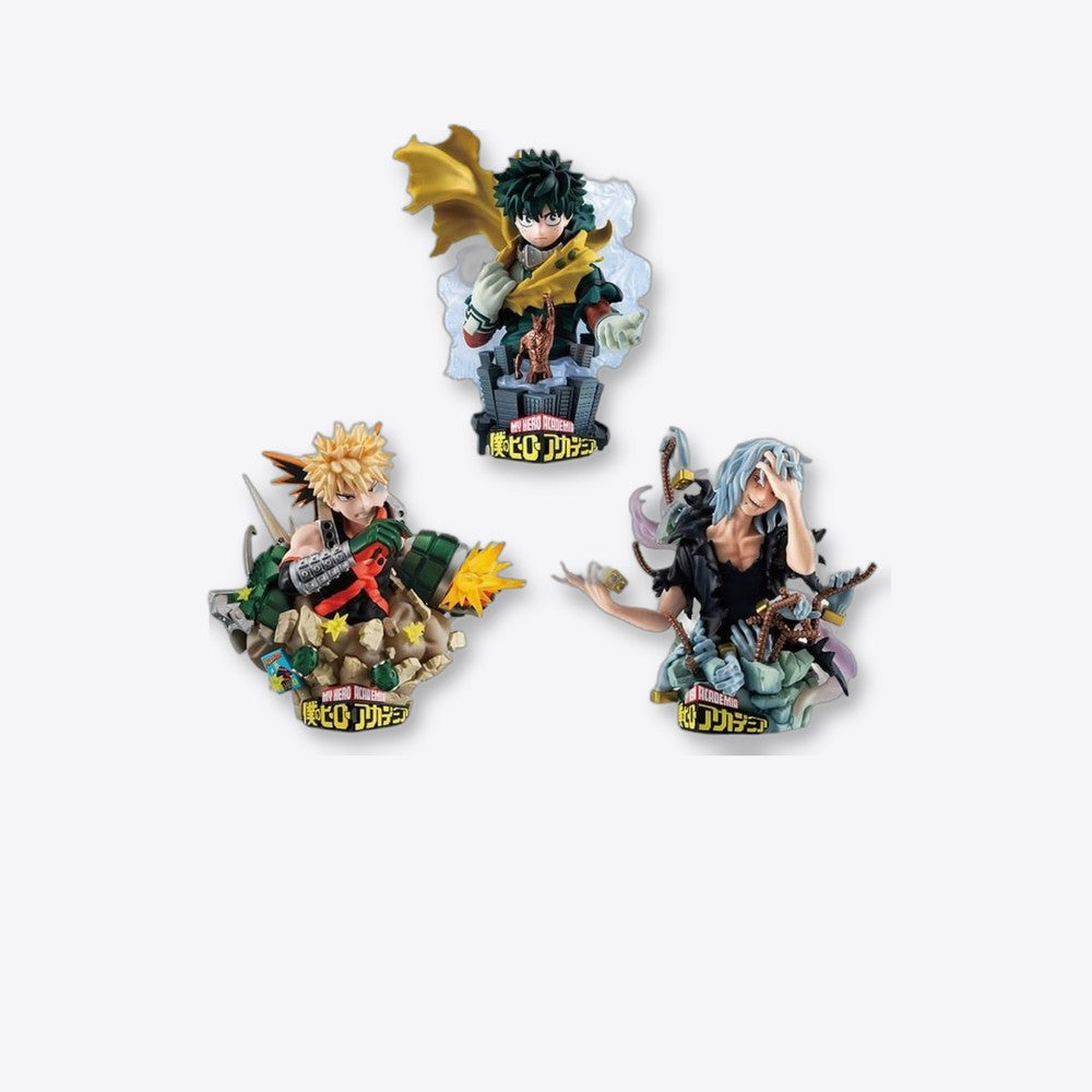 Pack 3 figuras megahouse petitrama ex series 3 my hero academia type - decision (imagen 6 de 6)