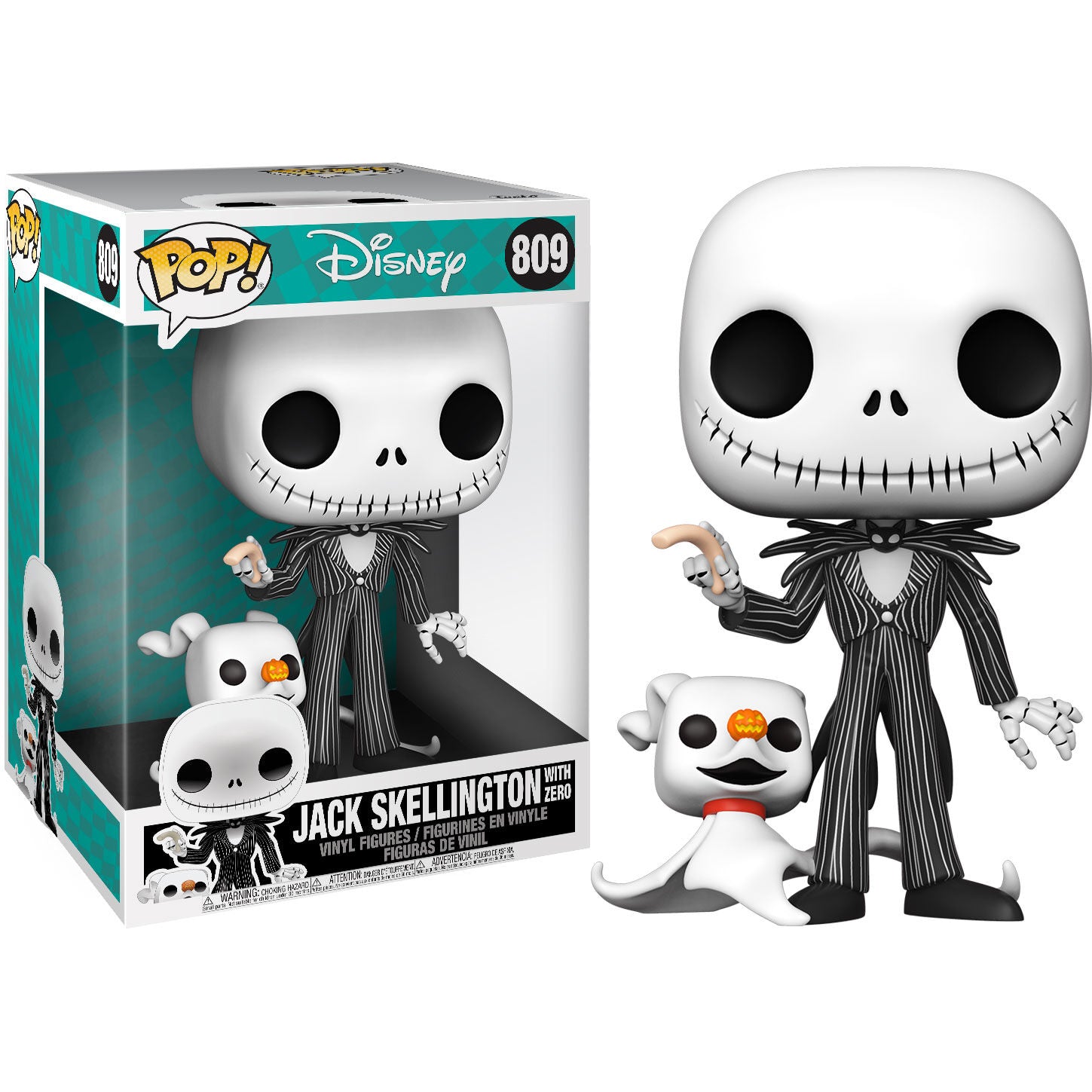 Jack with Zero - Pop Vinyls | Disney Pesadilla Antes de Navidad
