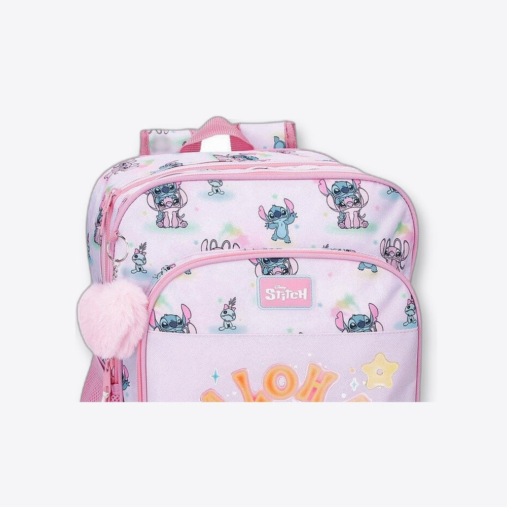Joumma Bags Mochila You & Me Stitch Disney 40cm adaptable (imagen 4 de 6)