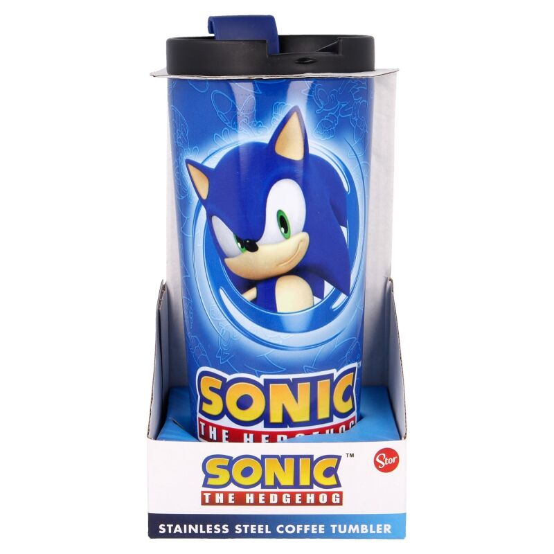 Stor Vaso cafe acero inoxidable Sonic The Hedgehog 425ml