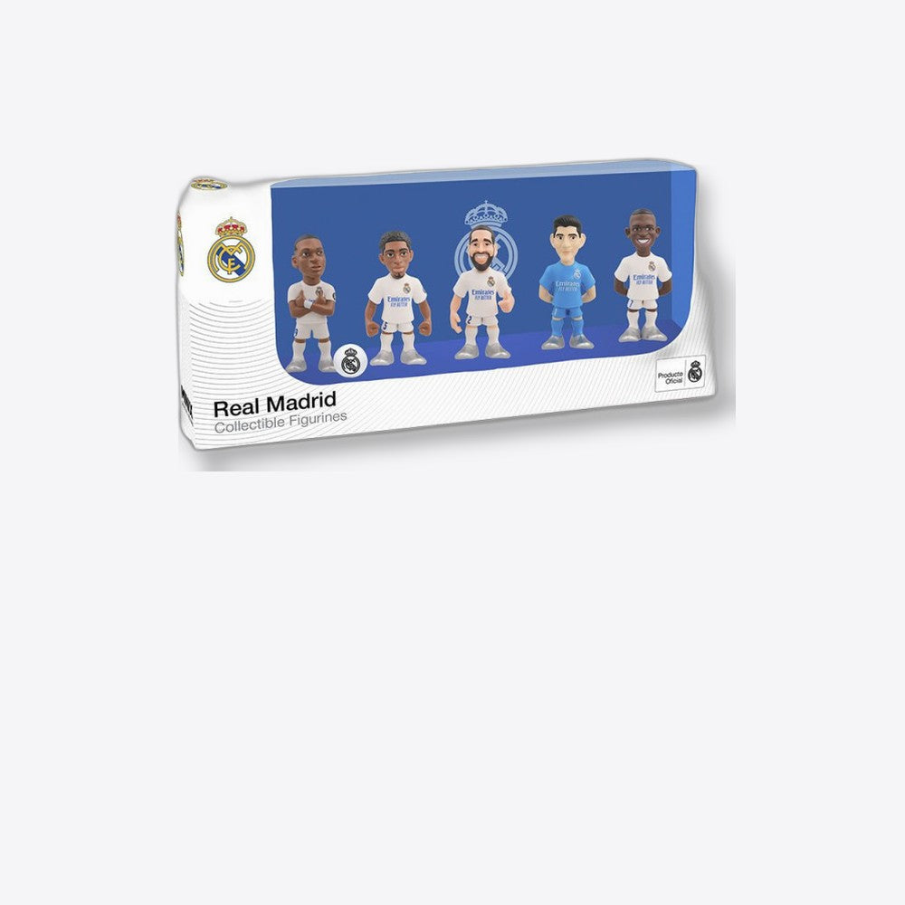 Desconocido Pack 5 figuras minix pack real madrid 7 cm (imagen 6 de 6)