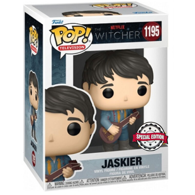 The Witcher Figura POP Jaskier Bardo Exclusivo Funko