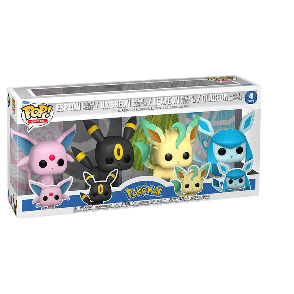 Funko Blister 4 figuras POP Pokemon