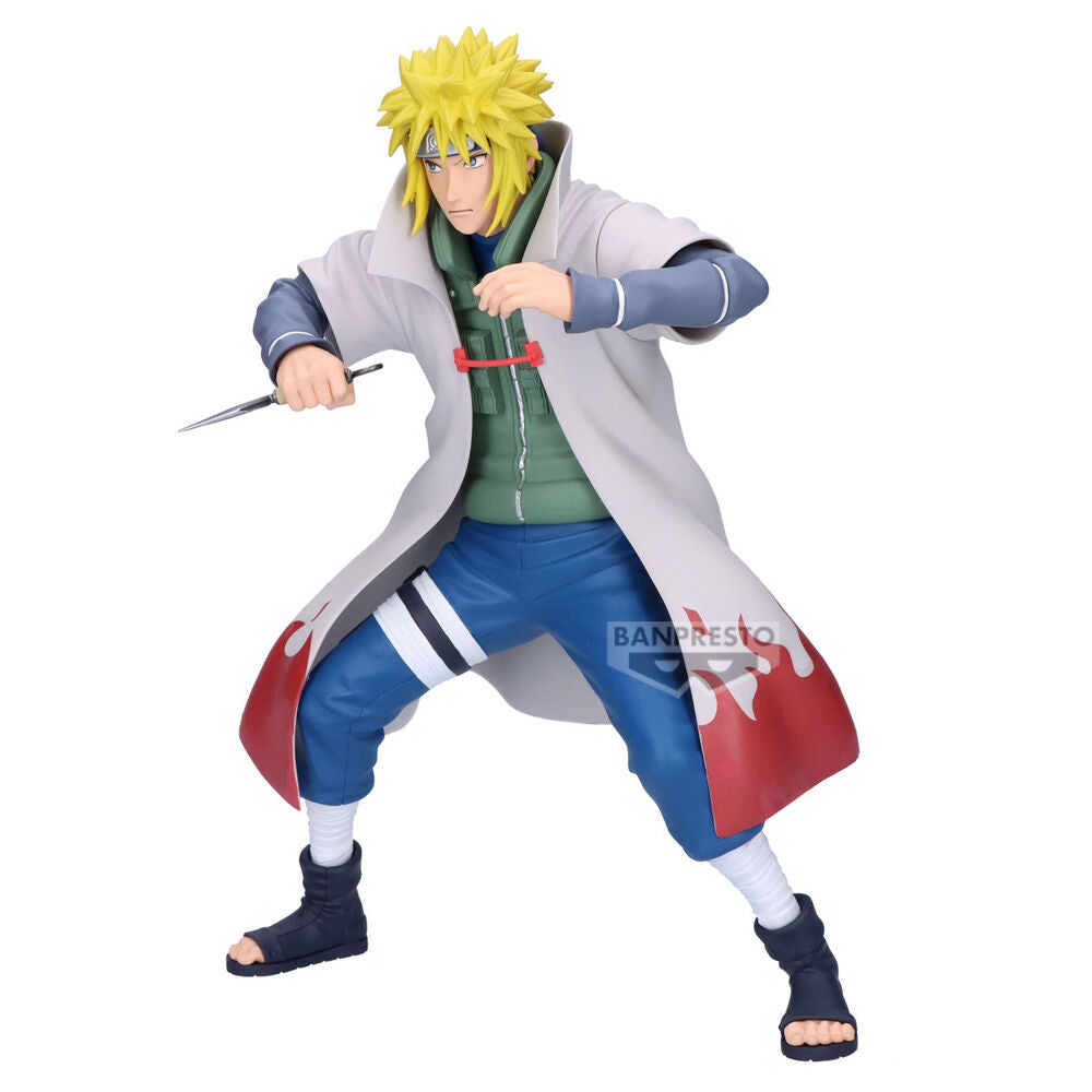 Banpresto Figura Minato Namikaze Grandista Naruto Shippuden 23cm (imagen 2 de 5)
