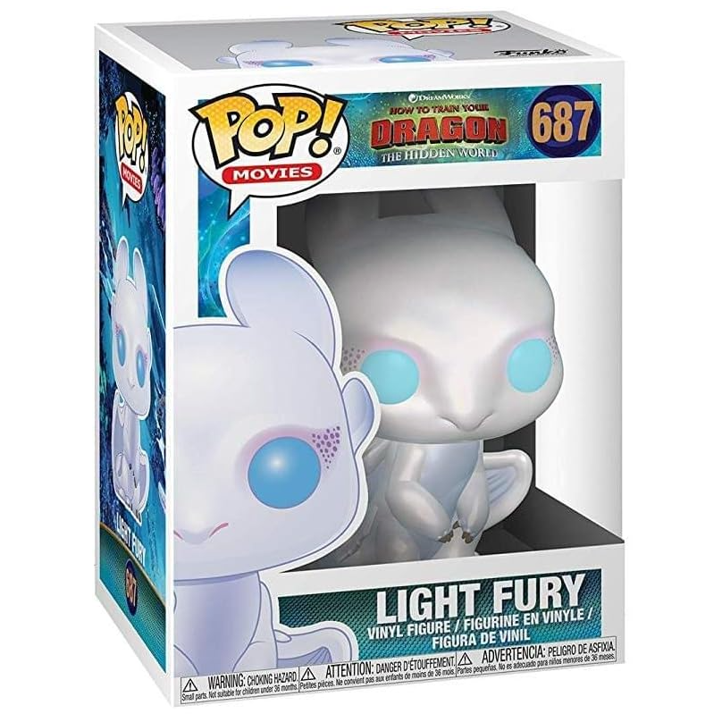 Cómo Entrenar a tu Dragón 3 Figura POP Furia Luminosa Funko