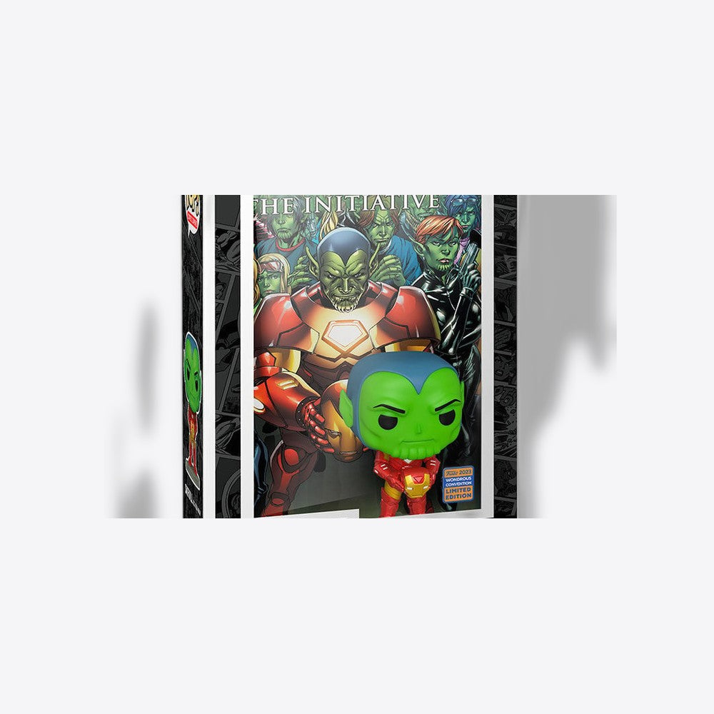 Funko Figura POP Album Marvel Los Vengadores Avengers Skrull as Iron Man Exclusive (imagen 6 de 6)
