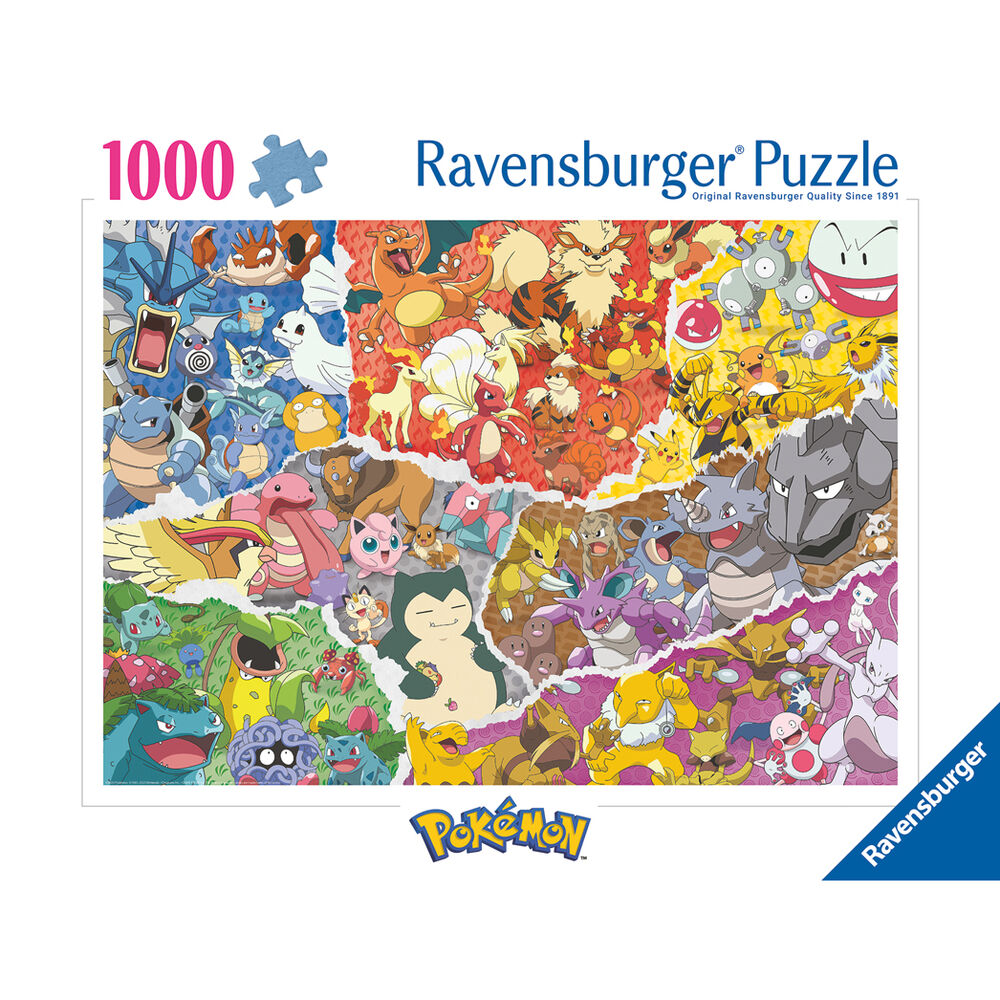 Pokemon Puzzle 1000 Piezas Ilustración Épica Oficial Coleccionable