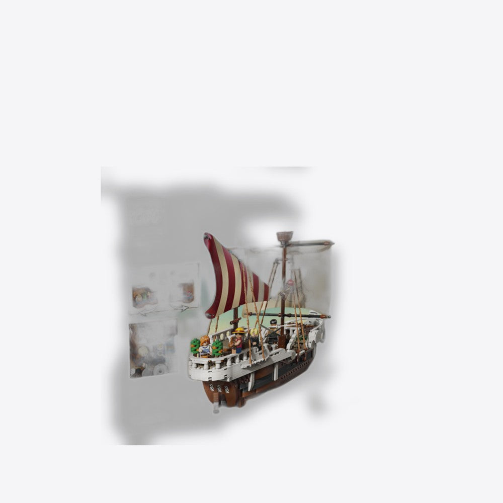 Lego one piece netflix barco pirata going merry (imagen 4 de 6)