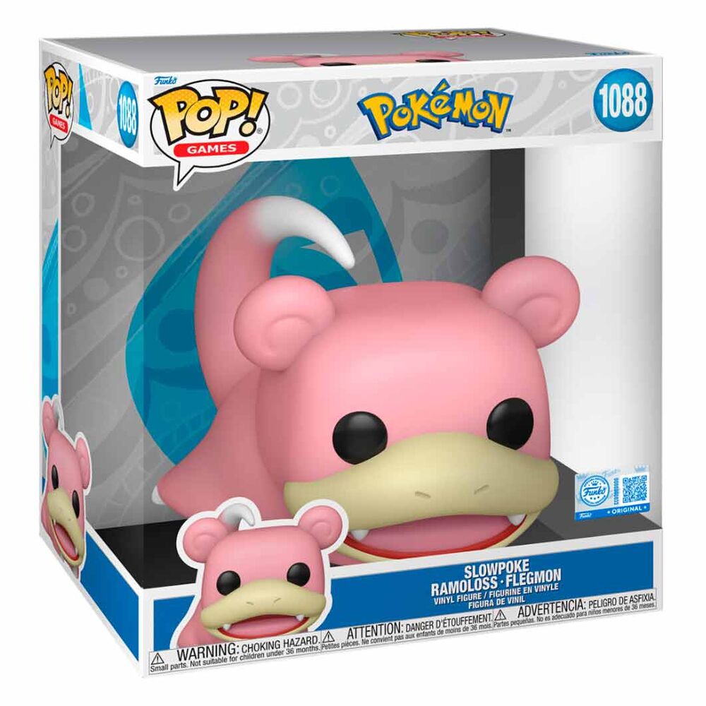 Funko Figura POP Jumbo Pokemon Slowpoke Exclusive 25cm