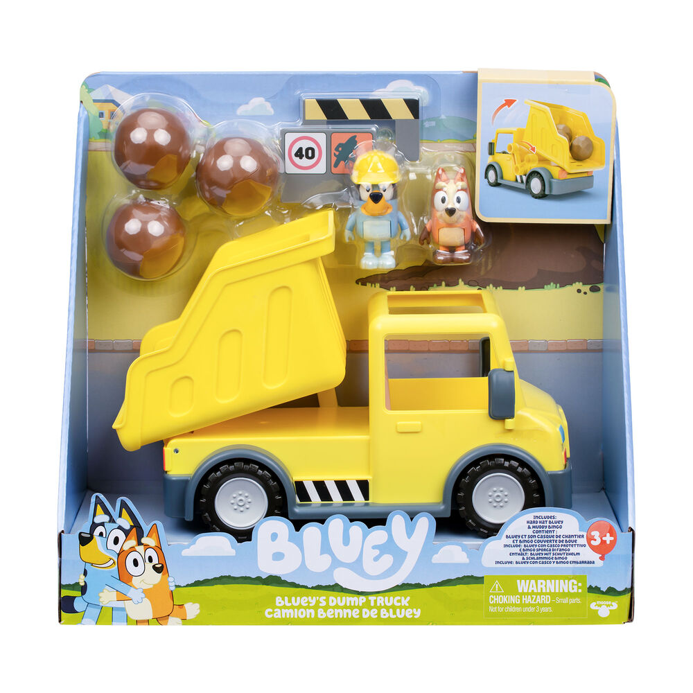 Famosa Camion Volquete + figuras Bluey (imagen 8 de 9)