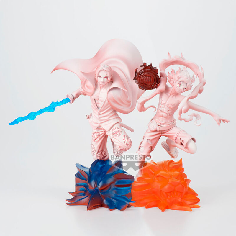Banpresto Figura Shanks Senkozekkei Film Red One Piece 11cm (imagen 5 de 6)