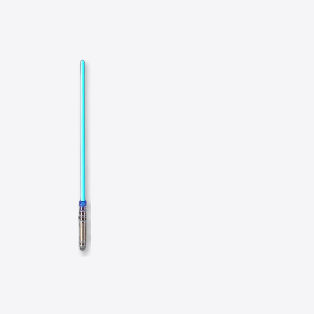 Replica hasbro 1:1 force x sable de luz leia organa black series (imagen 6 de 6)