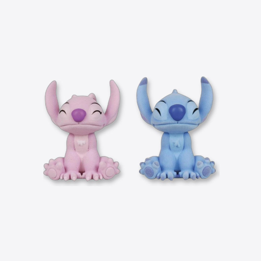 Pack de 2 figuras flocadas enesco disney stitch y angel beso (imagen 2 de 6)