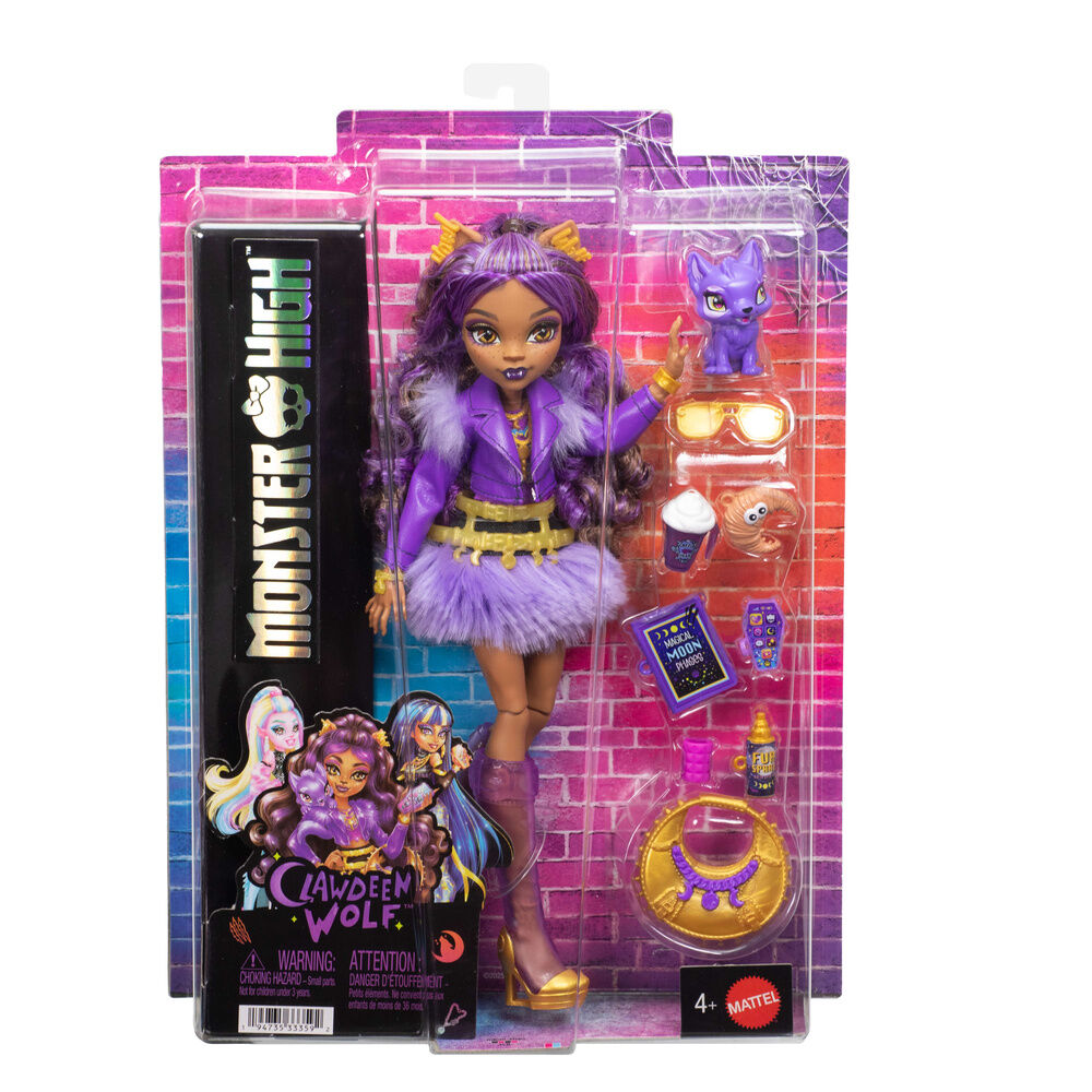Mattel Muñeca Clawdeen Wolf Monster High (imagen 3 de 6)