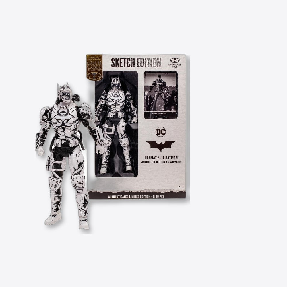 Mcfarlane Toys Figura mcfarlane dc multiverse hazmat suit batman 17cm (imagen 6 de 6)
