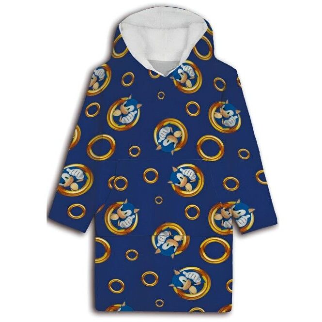 Sega Bata sudadera oversize Sonic the Hedgehog coral infantil