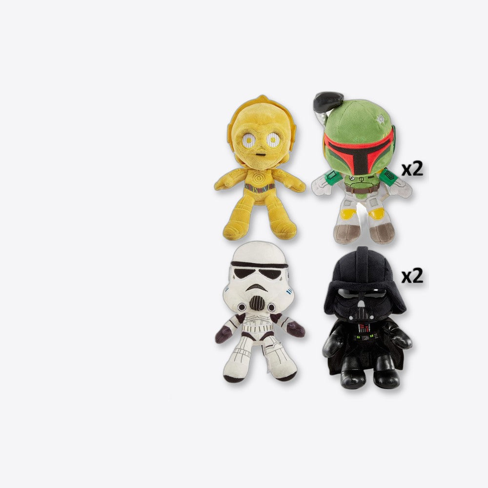 Desconocido Surtido peluches mattel star wars 20 cm 6 unidades (imagen 4 de 6)